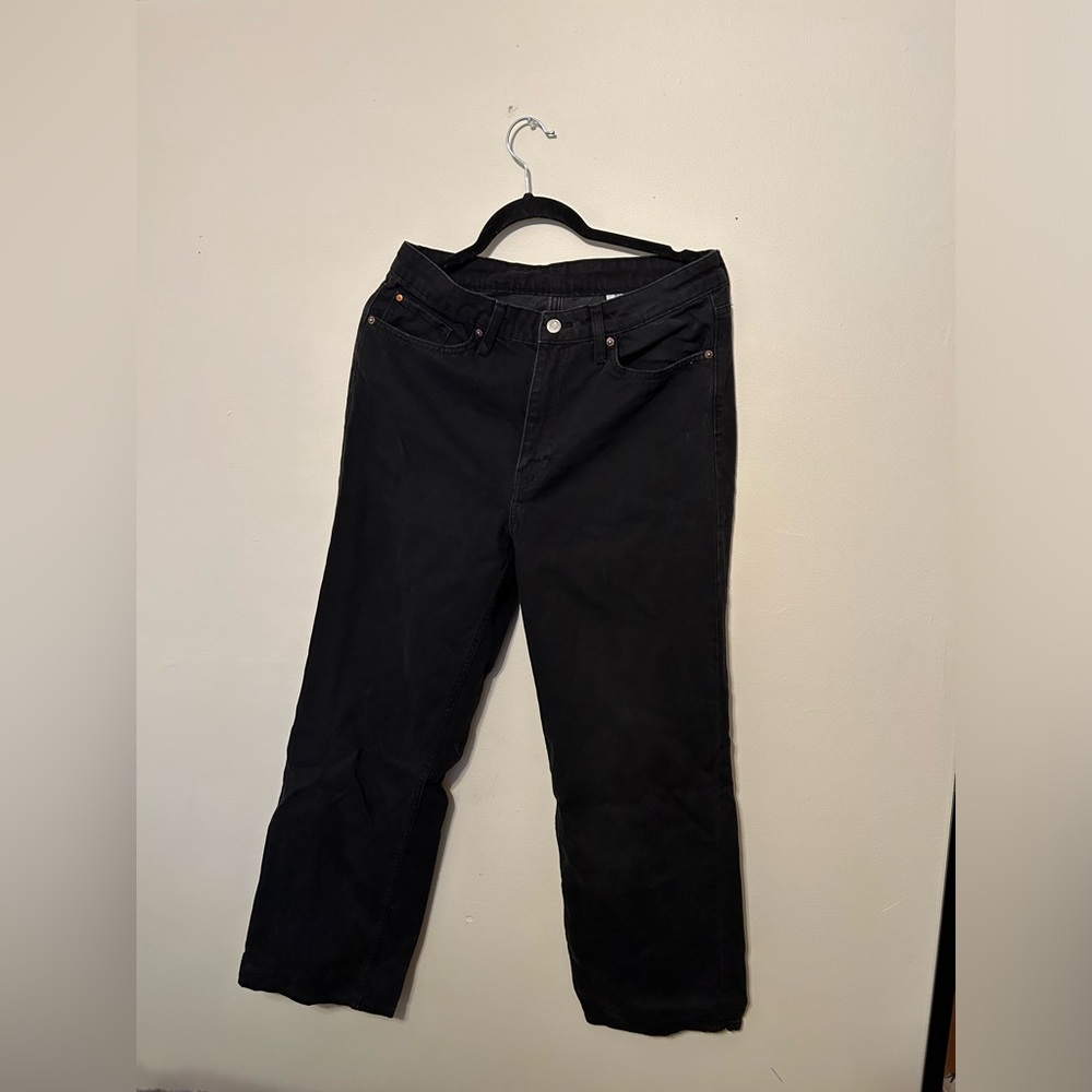 Straight leg jeans